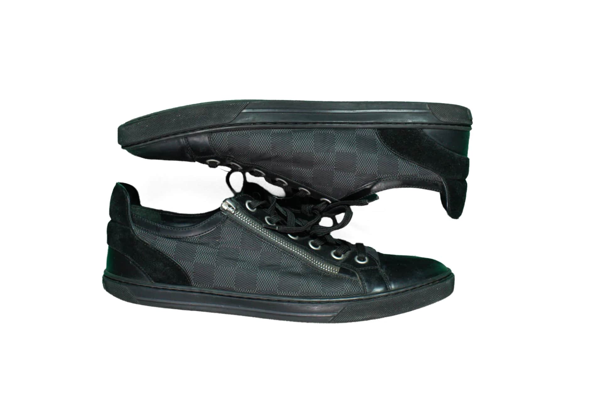 Louis Vuitton black vintage sneakers