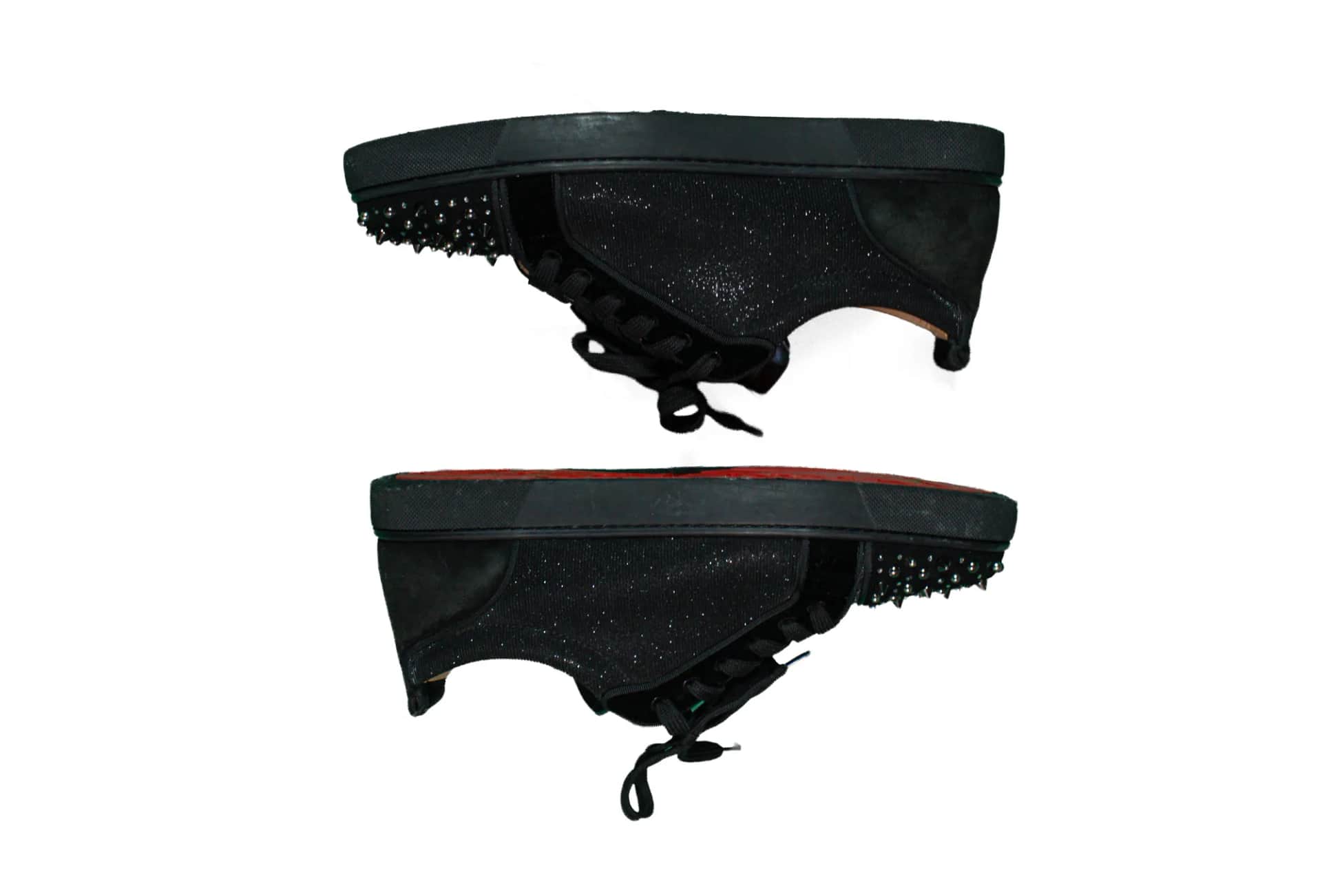 Cristian Loubouten Black/Crystal trainers