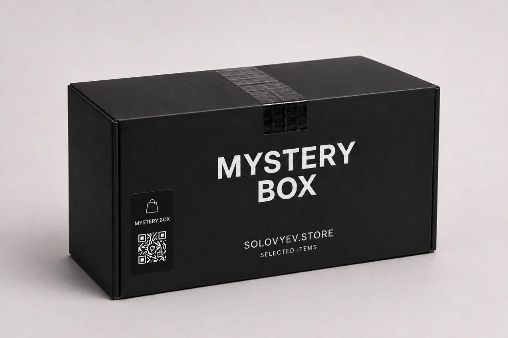 SOLOVYEV.STORE Large Mystery Box packaging